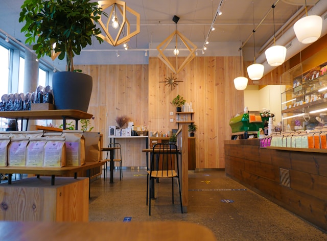 Contoh Layout Sederhana untuk Cafe Mini
